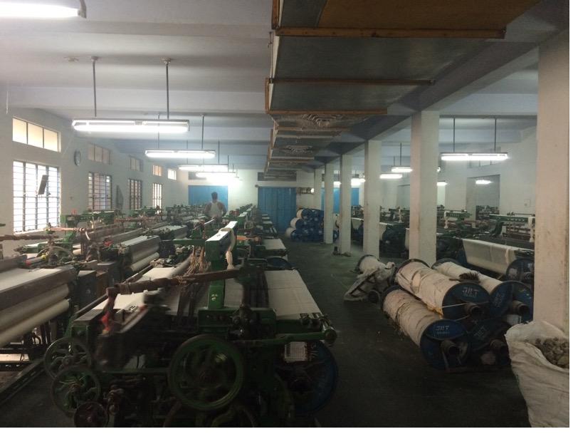 Jayaram Fabric Mills factory floor