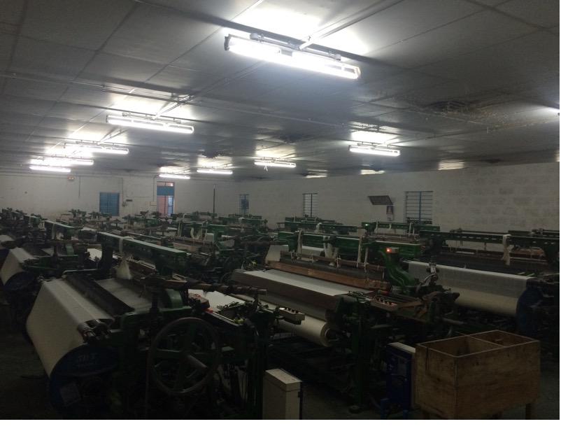 Jayaram Fabric Mills — grey cotton fabric production floor